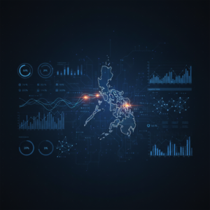 Social listening dashboard showing real-time crisis management and sentiment analysis for Philippine brands